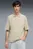 Мужское бежевое поло Wardrobe Essentials Boxy Polo Men