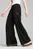 Женские черные спортивные брюки WARDROBE ESS Low Rise Popper Pants Women