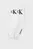 Женские белые носки (2 пары) CKJ WOMEN  SOCK 2P MONOGRAM