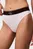 Женские белые трусики THONG