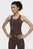 Женская коричневая майка TAD ESSENTIALS 2-in-1 Tank Women