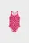 Детский розовый купальник с узором PUMA Girls' Swimsuit