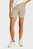 Женские бежевые велосипедки WASHED WOVEN LABEL RIB SHORTS