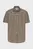 Мужская коричневая рубашка в клетку Shortsleeve