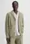 Мужской оливковый пиджак LINEN VISCOSE SHIRT  BLAZER