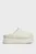 Жіночі бежеві шкіряні клоги CLOSE TOE FLATFORM