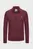 Чоловічий бордовий вовняний кардиган EXTRAFINE LAMBSWOOL ZIP CARDIGAN