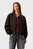 Женский черный бомбер LIGHTWEIGHT QUILTED BOMBER JACKE