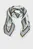 Женский голубой платок с узором EMBLEM AOP BANDANA