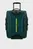 Темно-зеленый чемодан 55 см ECODIVER DARK TEAL/LIME