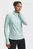 Женская мятная спортивная кофта UA Launch Pro Half Zip