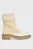 Женские бежевые замшевые ботинки COMBAT MID LACE UP BOOT WL
