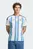 Мужская белая футболка в полоску Argentina 26 Home Replica