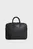 Чоловіча чорна шкіряна сумка для ноутбука BRIEFCASE IRAMA
