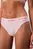 Женские розовые трусики HIGH LEG TANGA