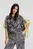 Женская шелковая туника с узором SILK SCARF TUNIC
