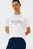 Мужская белая футболка HILFIGER CENTER STACK TEE