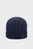 Детская темно-синяя шапка KNITTED HAT FLEECE LINING
