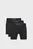 Чоловічі чорні боксери (3 шт) BOXER BRIEF