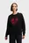 Женский черный свитшот HEARTS RS SWEATSHIRT