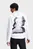 Мужское белое худи regular karl