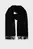 Чоловічий чорний кашеміровий шарф TH DC CASHMERE SCARF