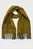 Мужской зеленый шерстяной шарф TONAL ARCHIVE WOVEN SCARF