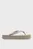 Жіночі сріблясті в'єтнамки FLATFORM FLIP FLOP