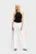 Женские белые джинсы WIDE LEG WHITE DENIM PANTS