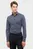 Мужская темно-синяя рубашка SLIM FIT