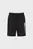 Мужские черные шорты text logo sweatshort
