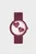Жіночий бордовий годинник O clock 3746