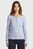 Женский голубой лонгслив henley
