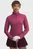 Женский розовый лонгслив UA Drive 1/4 Zip