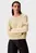 Жіночий жовтий джемпер Long Sleeve Crew Neck