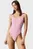 Жіночий рожевий купальник SCOOP BACK ONE PIECE