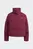 Женский бордовый пуховик HELIONIC DOWN PUFFER