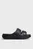 Мужские черные слайдеры DOUBLE STRAP SLIPPER