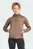 Женская коричневая ветровка Terrex Xperior Climawarm+ Wind Light Fleece Hooded