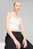 Женский белый топ WARDROBE ESS Ribbed Tank Top Women