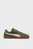 Оливковые кожаные сникерсы PUMA Club II Era Sneakers Unisex