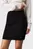 Жіноча чорна спідниця WOVEN LABEL SWEATER SKIRT