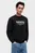 Чоловічий чорний світшот GRAPHIC CREWNECK EXT