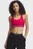 Женский малиновый топ Crossback Mid Bra