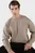 Чоловічий бежевий світшот WASHED HEAVY CREW NECK