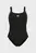 Жіночий чорний купальник SWIMSUIT LUDOVICA SOFT CURVE B