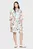 Женское белое платье с узором AMD POPLIN SHIRT DRESS LS