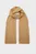Женский бежевый шерстяной шарф CASHMERE CHIC KNIT SCARF