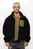 Мужская черная куртка Alan oversized 231