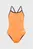 Женский оранжевый купальник с узором ESCAPE SWIMSUIT CHALLENGE BACK